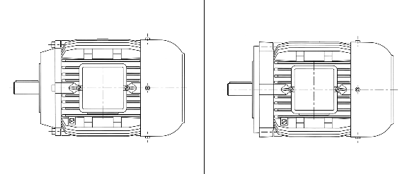 Flanschmotor B14 / B14B
